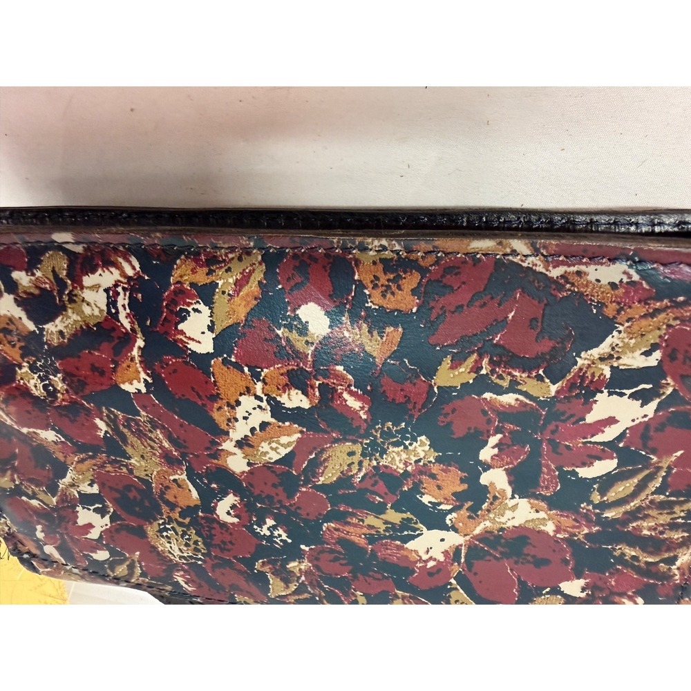 NWT PATRICIA NASH APRICALE SMALL CROSSBODY BAG PURSE WRISTLET SCARLET BLOOM $169 - Picture 9 of 12